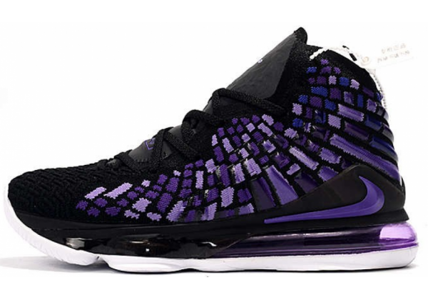 Кроссовки Nike Zoom Lebron XVII 17 Black Purple Online James
