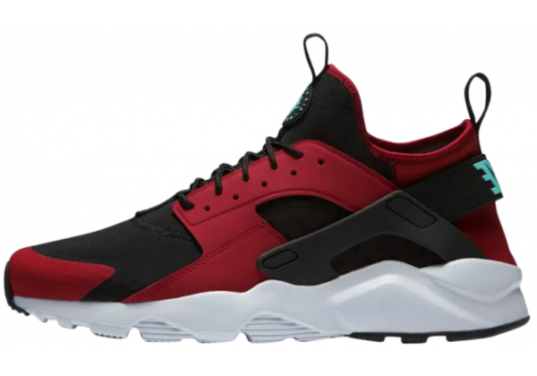Кроссовки Nike Huarache Ultra красные с черным