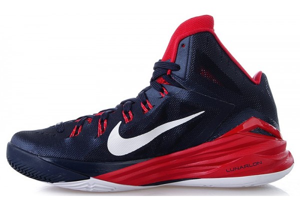 Кроссовки Nike Hyperdunk 2014 High красные