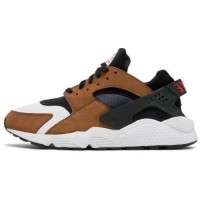 Кроссовки Nike Air Huarache LE черные с коричневым