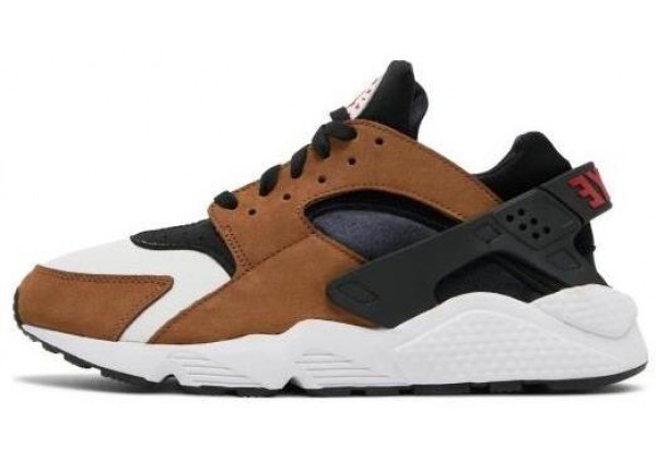 Кроссовки Nike Air Huarache LE черные с коричневым