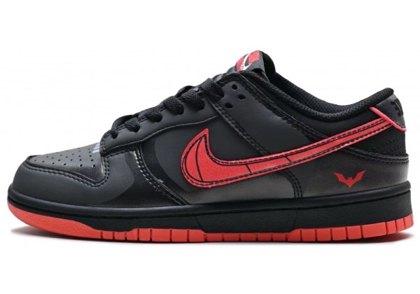 Кроссовки Nike Dunk Low Batman Black Red