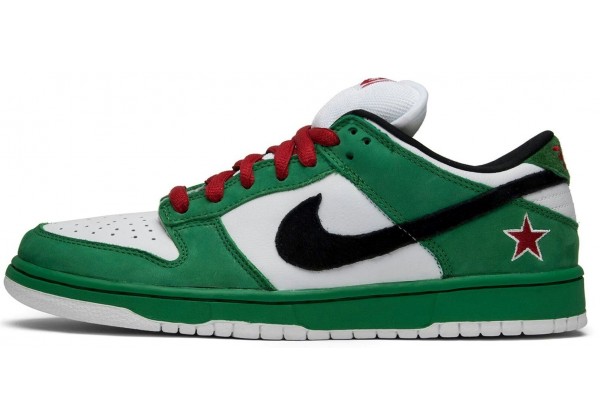Кроссовки Nike Dunk SB Low Heineken