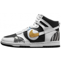 Nike Dunk High See Through Reverse Panda