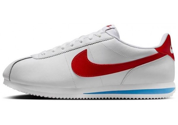 Кроссовки Nike Cortez бело-красные