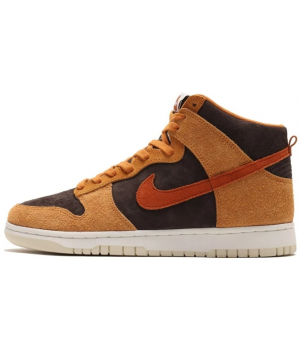 Кроссовки Nike Dunk Dark Russet High