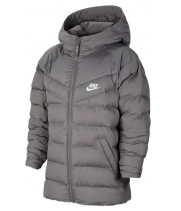 Куртка Nike Sportswear Hooded Jacket серая