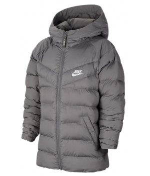 Куртка Nike Sportswear Hooded Jacket серая