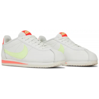  Кроссовки Nike Cortez белые с желтым