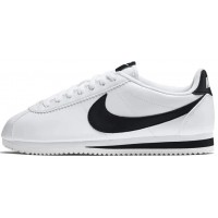 Кроссовки Nike Cortez Nylon белые с черным