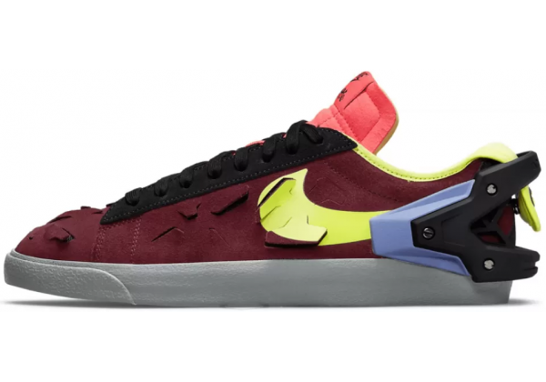 Nike Blazer Low Acronym Night Maroon