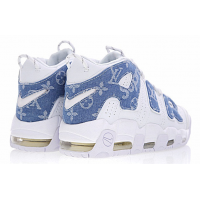 Кроссовки Nike Air More Uptempo x Supreme White Blue