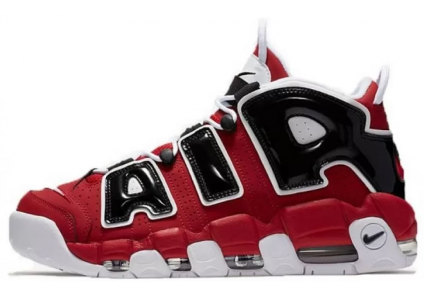 Кроссовки Nike Air More Uptempo 96 Red Black