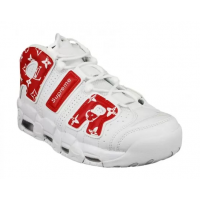 Nike Air More Uptempo x Supreme White Red