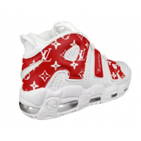 Nike Air More Uptempo x Supreme White Red