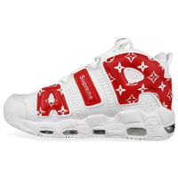 Nike Air More Uptempo x Supreme White Red