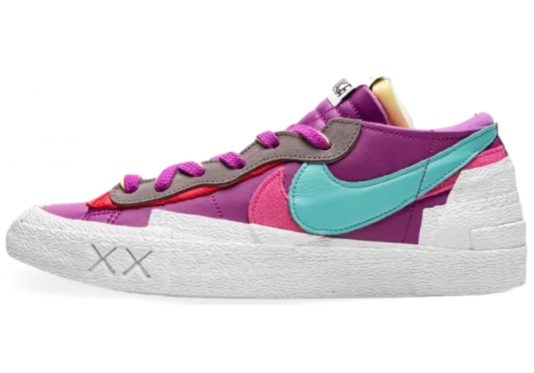 Nike Blazer Low Sacai Kaws Purple Dusk