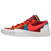 Кроссовки Nike Blazer Low Sacai Kaws Red