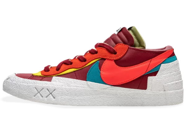 Кроссовки Nike Blazer Low Sacai Kaws Red