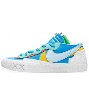 Кроссовки Nike Blazer Low Sacai Kaws Blue