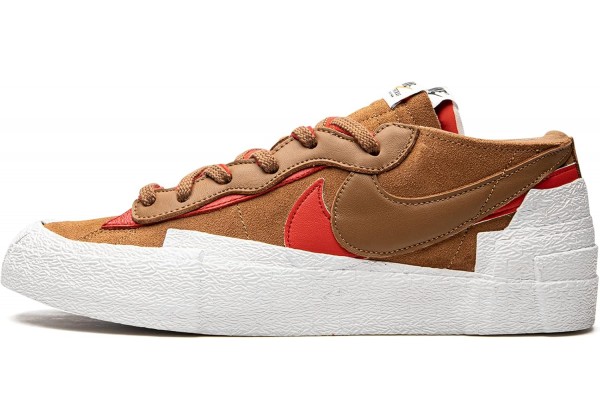Кроссовки Nike Blazer Low Sacai British Tan