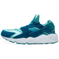 Кроссовки Nike Air Huarache Green Abyss синие