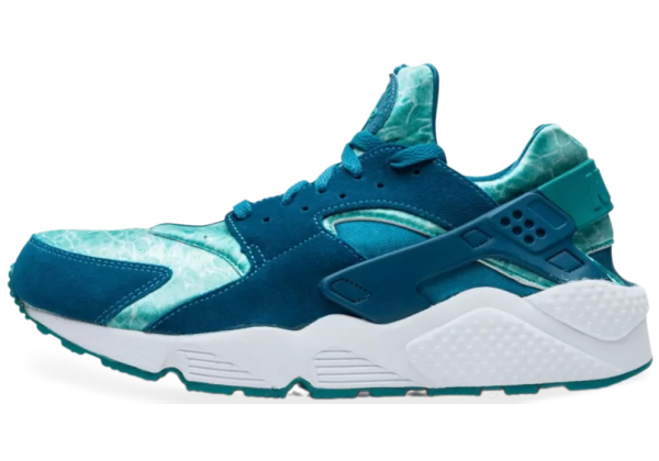 Кроссовки Nike Air Huarache Green Abyss синие