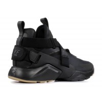 Кроссовки Air Huarache Ultra без шнурков черные