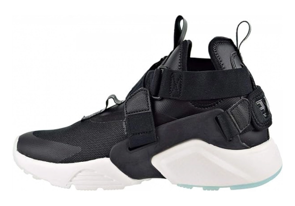 Кроссовки Air Huarache Ultra без шнурков черно-белые