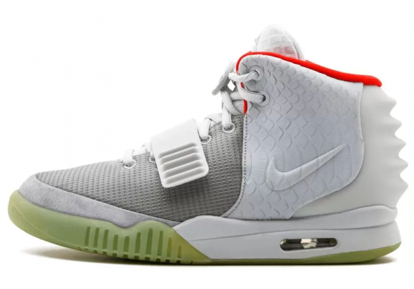 Кроссовки Nike Air Yeezy светло-серые
