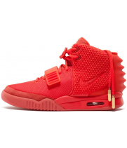 Кроссовки Nike Air Yeezy красные