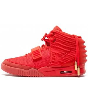 Кроссовки Nike Air Yeezy красные