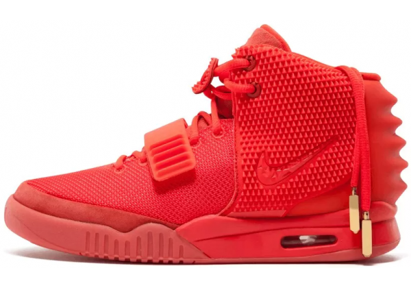 Кроссовки Nike Air Yeezy красные