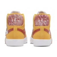 Nike SB Zoom Blazer Mid PRM розово-оранжевые