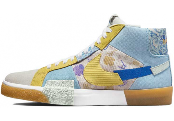 Nike SB Zoom Blazer Mid PRM мультиколор