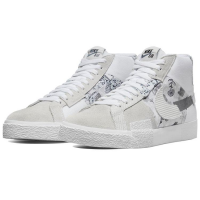 Nike SB Zoom Blazer Mid PRM серые с узором