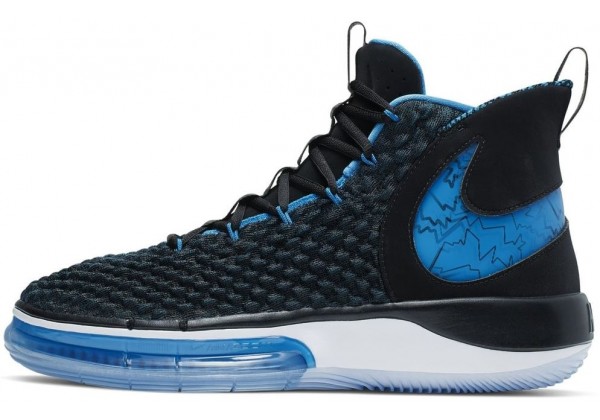  Кроссовки Nike Alphadunk черно-синие 