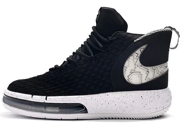  Кроссовки Nike Alphadunk черные с белым