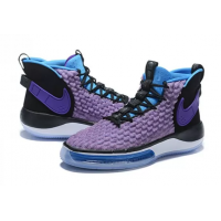 Кроссовки Nike Alphadunk фиолетовые с белым