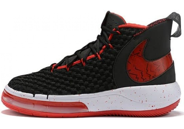  Кроссовки Nike Alphadunk красно-черные