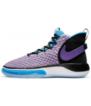 Кроссовки Nike Alphadunk фиолетовые с белым