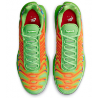 Кроссовки Nike Air Max Plus x Supreme зеленые