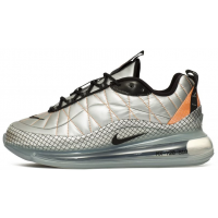Nike Air Max MX-720-818 Metallic Silver Black Total Orange