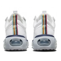 Кроссовки Nike Air Max 2021 женские белые с розовым 