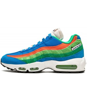 Nike Air Max 95 SE Blue Green Orange