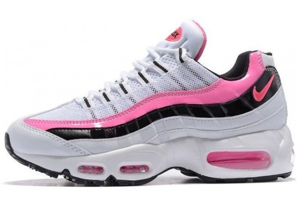 Кроссовки Nike Air Max 95 White Pink Black