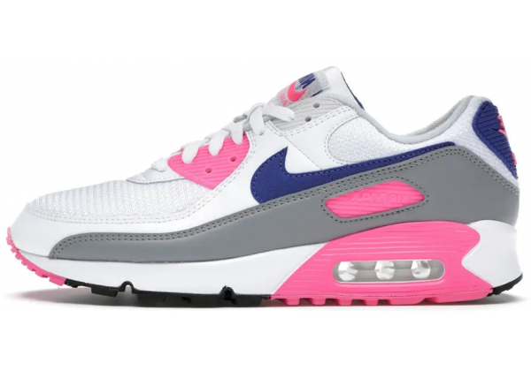Кроссовки Nike Air Max 90 розовые с белым