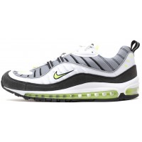 Кроссовки Nike Air Max 97s черно-зелено-белые