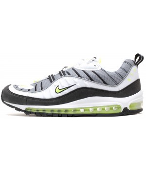 Кроссовки Nike Air Max 97s черно-зелено-белые