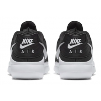 Кроссовки Nike Air Max Tavas замшевые черные с белым